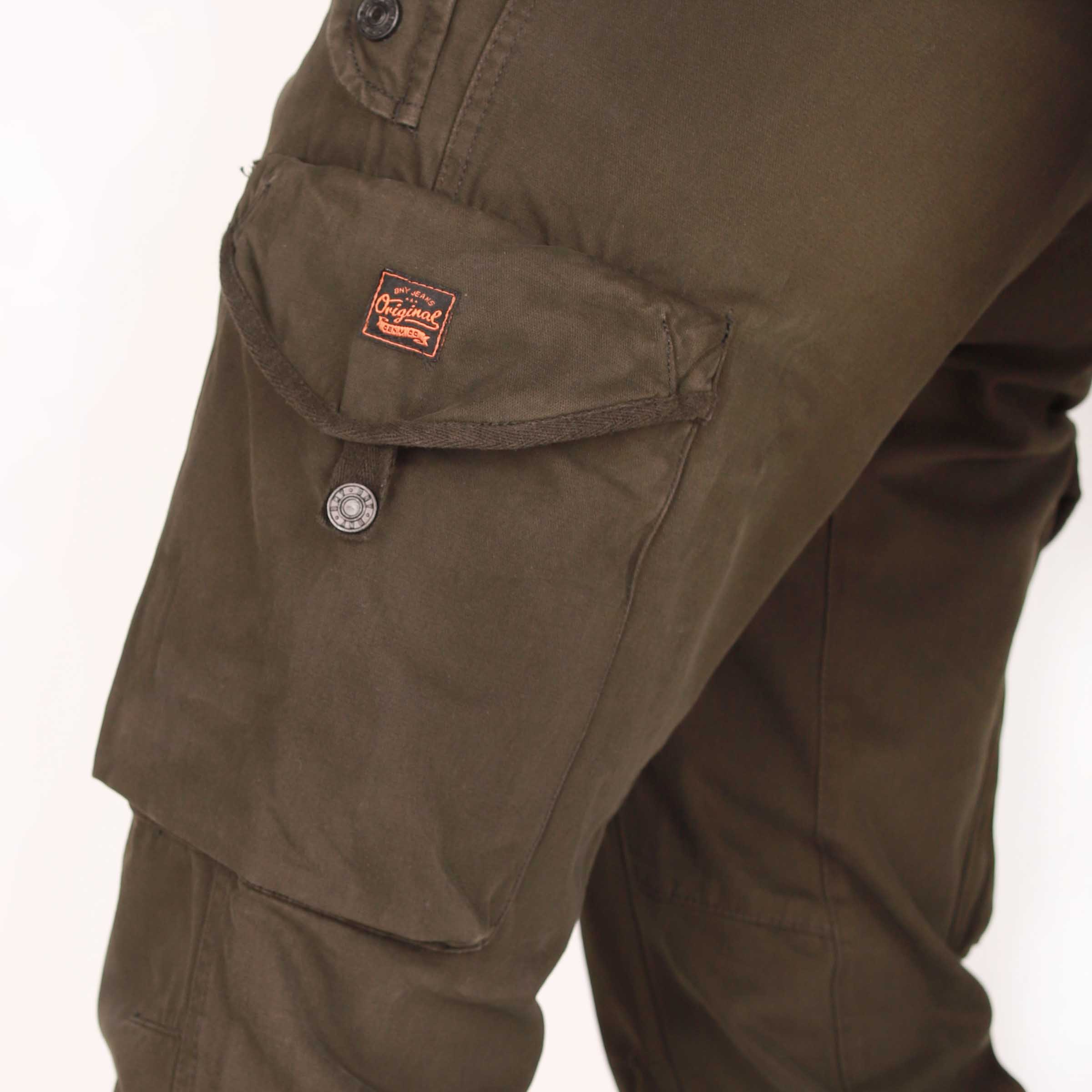 BNY MEN S LOOSE FIT CARGO PANTS TWILL 582 BNY Jeans